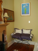 Wishing Well Cottage Rental -Living Room, reading area