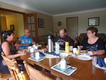 guests  enjoying  breakfast
