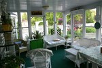 Enjoy breakfast on the sunporch