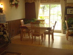 Guest dining area