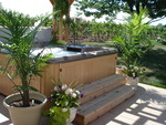 Our guest hot tub