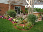 Our guest backyard patio