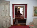 Entrance from living room to dining room