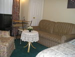 Italian Suite: Second room with sofa bed, twin bed, fridge,TV and more - similar to the one in the No Name Suite <br><br>