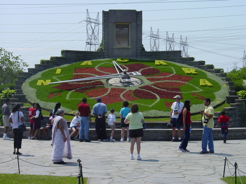 Floral Clock at Queenston Heights