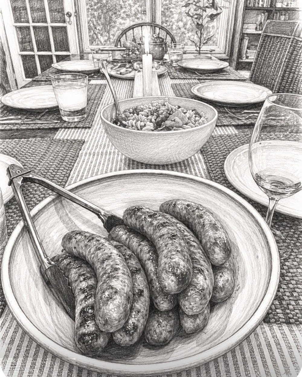 Sausages and Bacon