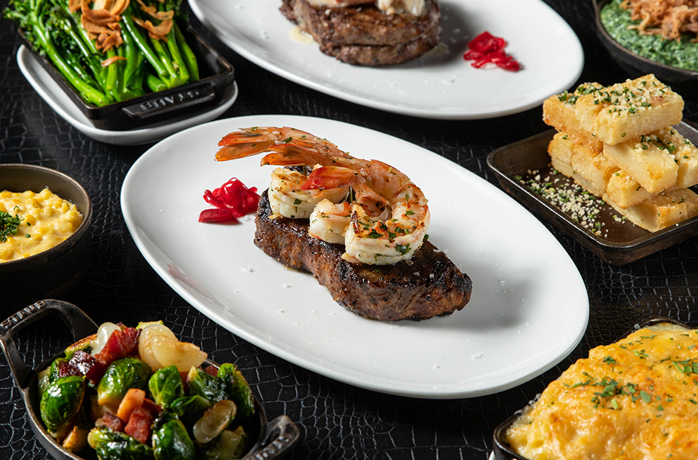 Experience a four-course dinner at the STK Fallsview Steakhouse