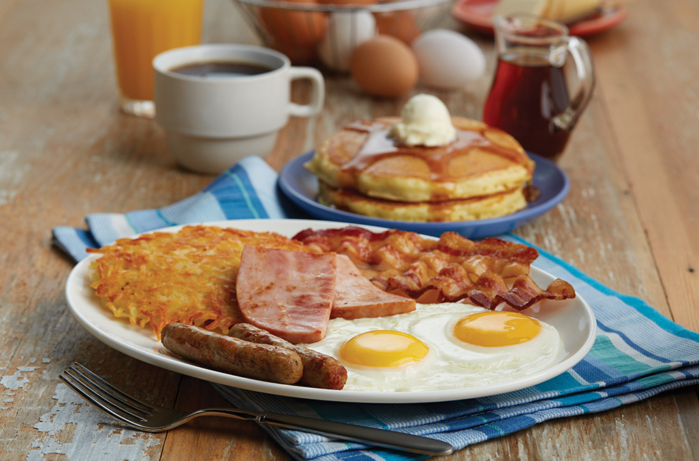 Delicious Breakfast Items at IHOP Restaurant