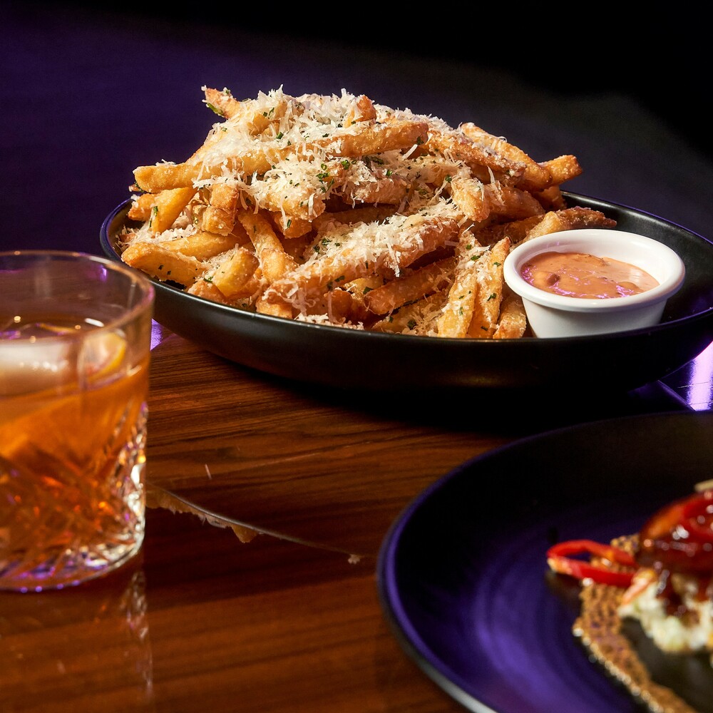 Bachelorette menu, served family style