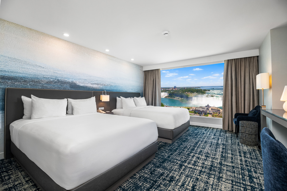 2 Bedroom 4 Queen Beds and 2 King Beds American and Niagara Falls View - Floor 21 view 1.