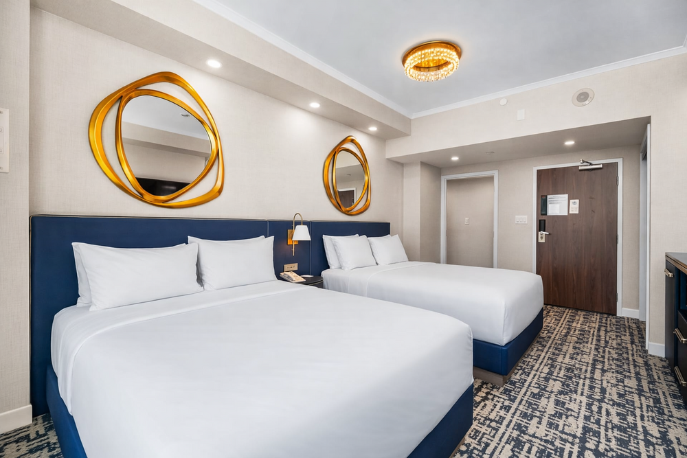 2 Bedroom 4 Queen Beds and 2 King Beds American and Niagara Falls View - Floor 21 view 1.