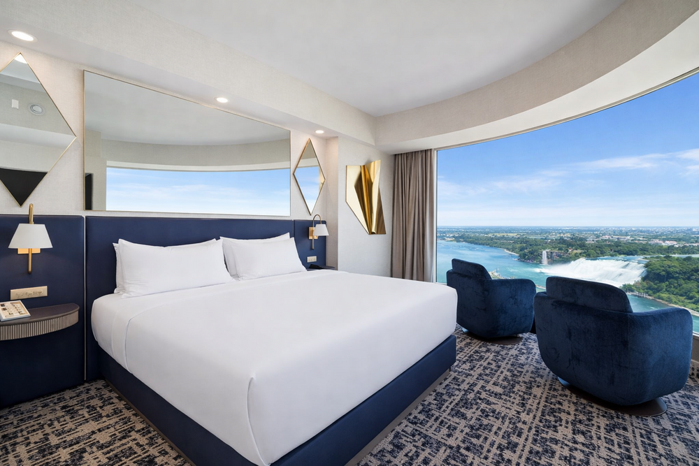 1 King Bed and 2 Queen Beds American and Niagara Falls View Suite with Sofa Bed view 1.