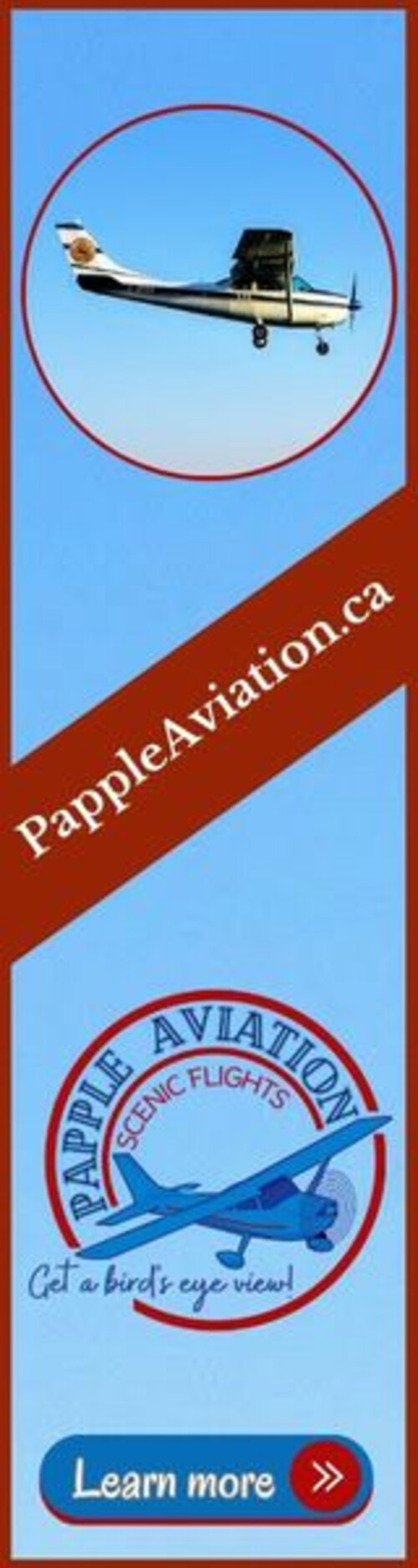 Papple Aviation Banner Ad